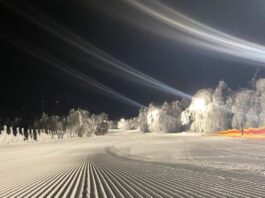 Sci notturno Monte Nerone