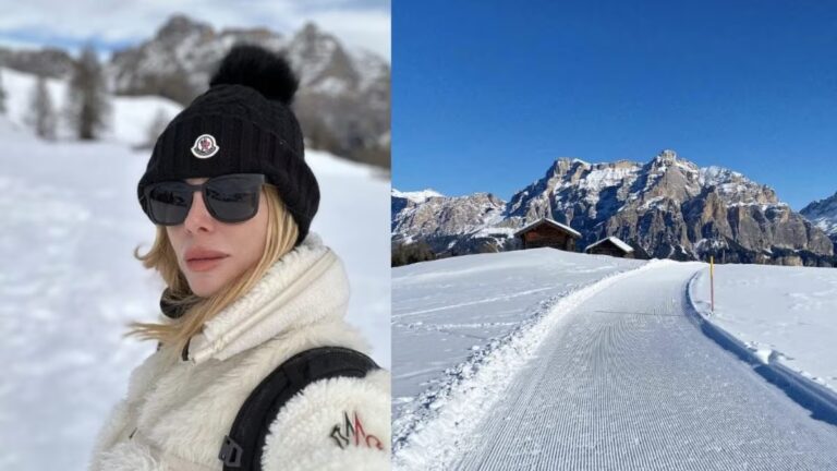 Alessia Marcuzzi, quanto ha pagato per la vacanza sulla neve in Alta Badia?