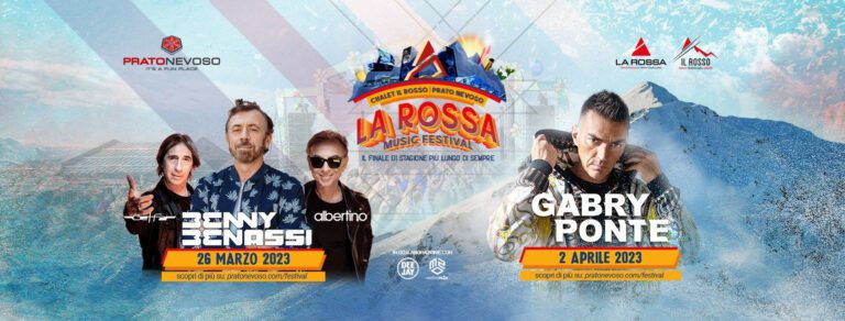 Prato Nevoso, chiusura stagione sciistica il 26 marzo e il 2 aprile con Benny Benassi e Gabry Ponte