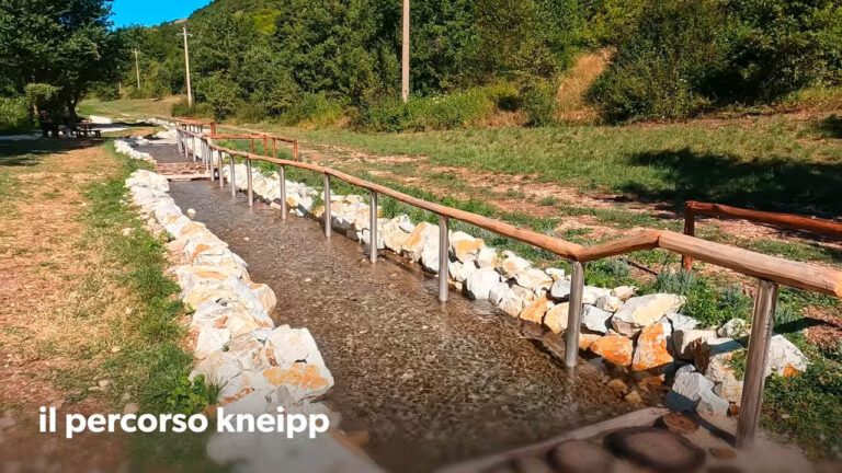Pieve Torina, tutti pazzi per il percorso Kneipp dei Monti Sibillini