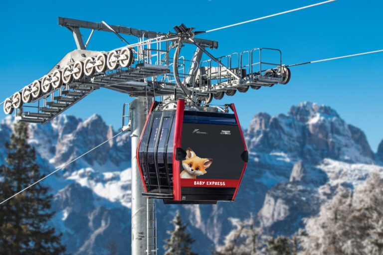 Paganella Ski, la  telecabina Baby Express è una delle novità della prossima stagione invernale 2023/2024