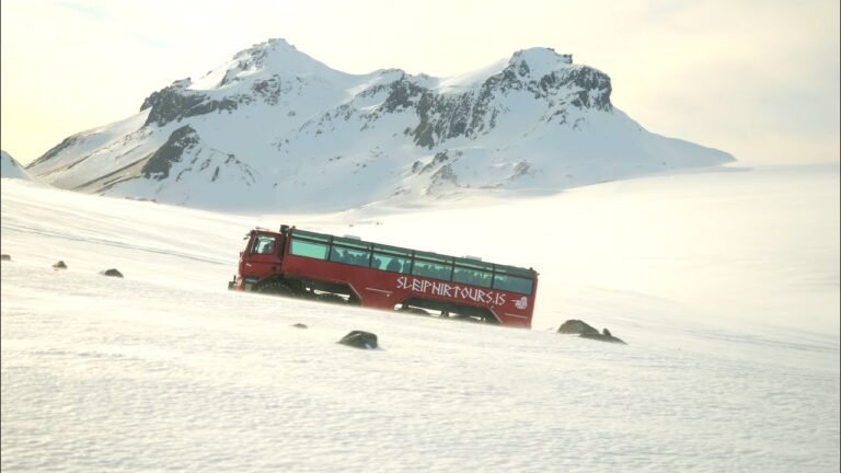 Dove fare il tour sul ghiacciaio in autobus