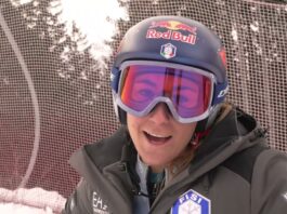 Ponte di Legno, Sofia Goggia è arrivata per l’allenamento in vista del gigante di Lienz