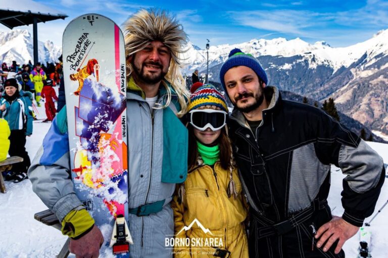 Borno Ski area, torna il Vintage Day 2024 per rivivere gli anni ’70 tra sci e divertimento