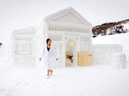 Livigno, apre la Spa fatta di neve e ghiaccio per un relax da favola