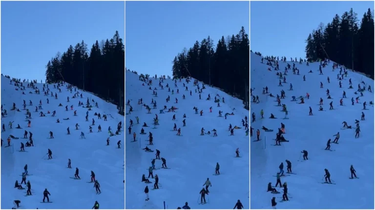 Pista da incubo a Ischgl, gli sciatori non riescono a scendere a valle – VIDEO