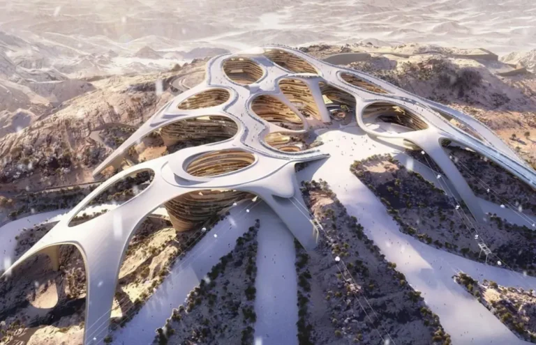 Tutto su Trojena, la futuristica località sciistica dell’Arabia Saudita – VIDEO