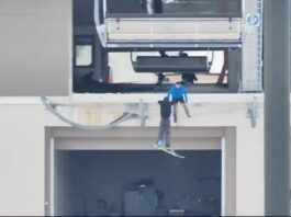 Campo Imperatore, due snowboarder precipitano dalla seggiovia, salvati – VIDEO