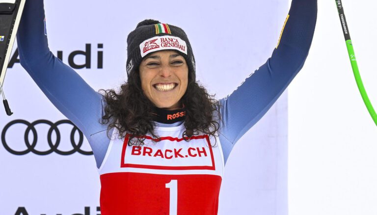 Federica Brignone stasera ospite a Sanremo