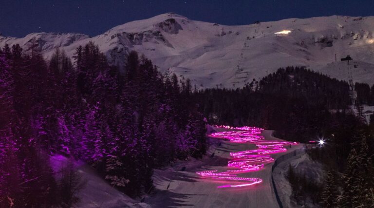 I light Pila 2024, il 9 marzo fiaccolata benefica sulle piste da sci