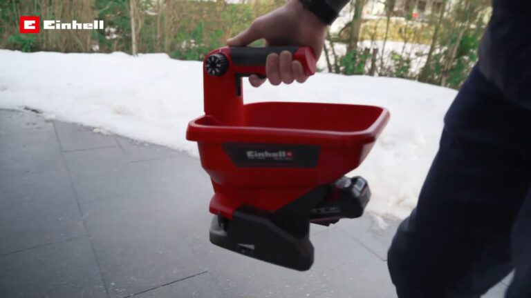 Spargitore di sale a batteria Einhell