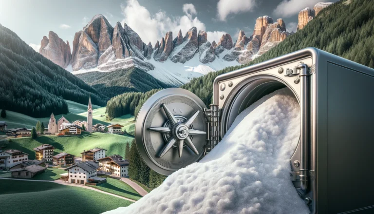 Cortina sta pensando di conservare la neve in estate per anticipare la stagione sciistica