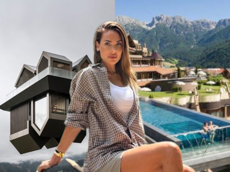 Ilary Blasi e Bastian Muller vacanze sulle Dolomiti: quanto costa la spa sospesa nel vuoto?