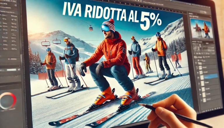 Iva ridotta al 5% nel decreto Omnibus per le lezioni di sci e sport invernali
