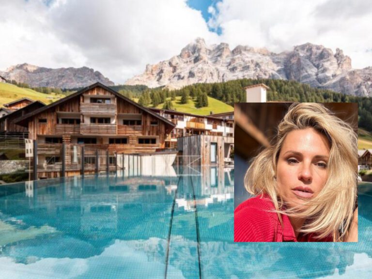 Quanto costa l’hotel che ha scelto Michelle Hunziker per la sua vacanza sulle Dolomiti?