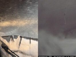 Bufera di neve sui Monti Sibillini: chiusi gli impianti a Bolognola e Frontignano