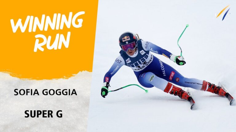 Il video di Sofia Goggia al Super G di Beaver Creek
