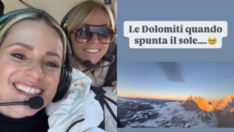 Quanto costa l’elicottero richiesto da Michelle Hunziker per un’emergenza familiare sulle Dolomiti?