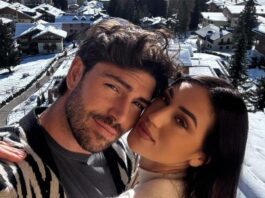 Cecilia Rodriguez e Ignazio Moser in vacanza a Madonna di Campiglio