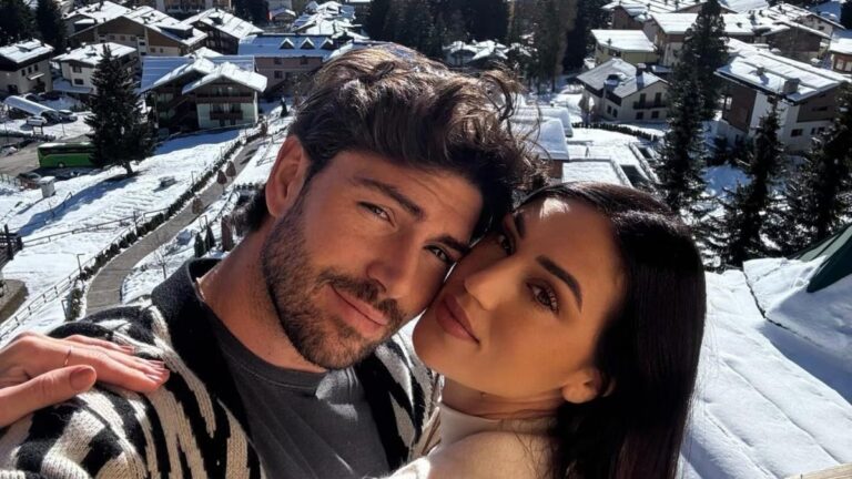 Cecilia Rodriguez e Ignazio Moser in vacanza a Madonna di Campiglio