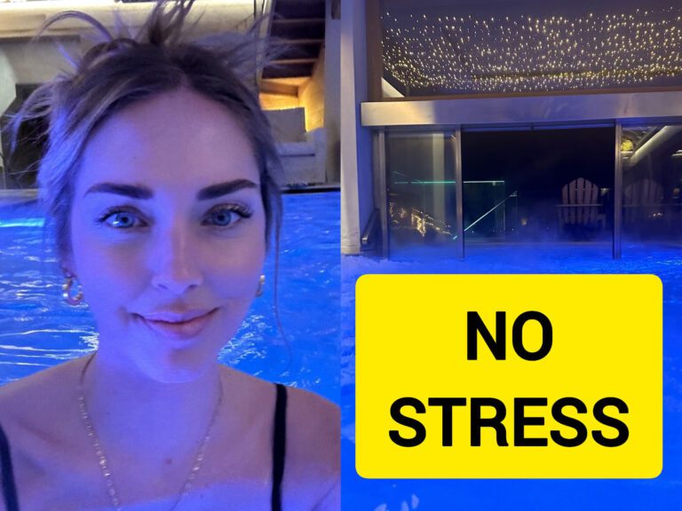 Chiara Ferragni stressata si rilassa nella spa notturna, dove si trova e quanto costa