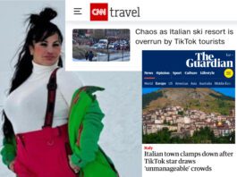 Roccaraso e Rita De Crescenzo finiscono su CNN e The Guardian