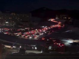 Traffico sulla SS 17 per il pienone a Roccaraso e Rivisondoli, il video delle code