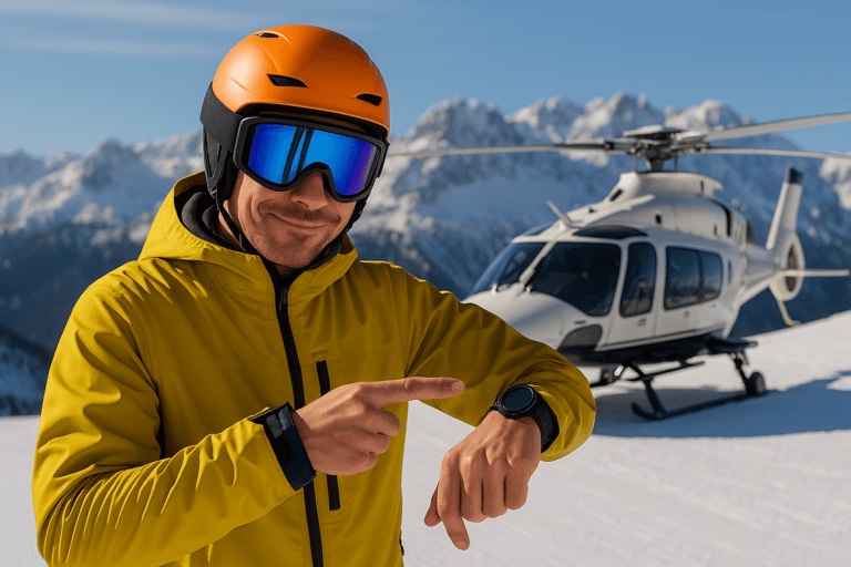 Madonna di Campiglio, lascia l’elicottero a 2.400 metri per andare a sciare e viene multato
