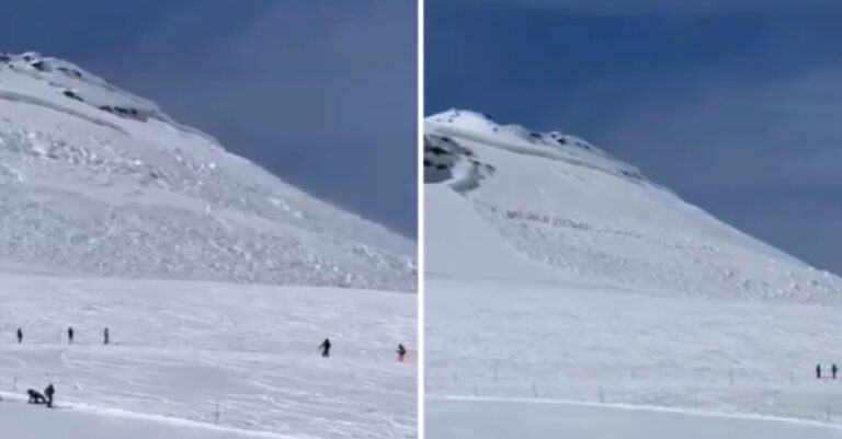 Zermatt, una valanga sfiora le piste da sci: attimi di panico tra i presenti