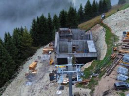 Alpe Cimbra, procedono i lavori della nuova telecabina Francolini – Sommo Alto