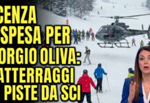 Atterra tre volte con l’elicottero sulle piste da sci, sospesa la licenza di volo a Giorgio Oliva