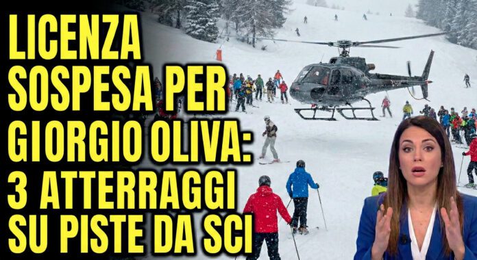 atterra-tre-volte-con-lelicottero-sulle-piste-da-sci-sospesa-la-licenza-di-volo-a-giorgio-oliva