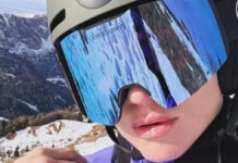 Quanto costa il casco da sci e la maschera di Michelle Hunziker?