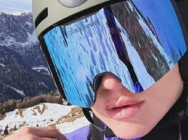 Quanto costa il casco da sci e la maschera di Michelle Hunziker?