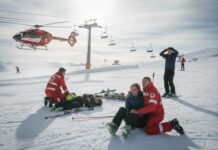 Sölden, sciatore ubriaco invade la traccia dello skilift e travolge due fratelli