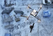 Val Gardena, arrivano i droni cargo che aiutano a preparare la pista per la Coppa del Mondo di sci