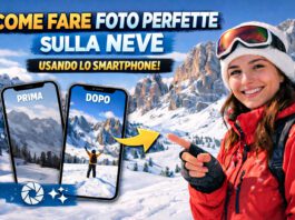 Come fare foto perfette sulla neve usando lo smartphone