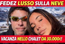 Fedez sceglie il top, vacanza sulla neve con Giulia Honegger e i figli nello chalet da 30mila euro