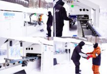 In Giappone c’è una stazione sciistica che ti sciolina gli sci gratis mentre sei in coda – VIDEO