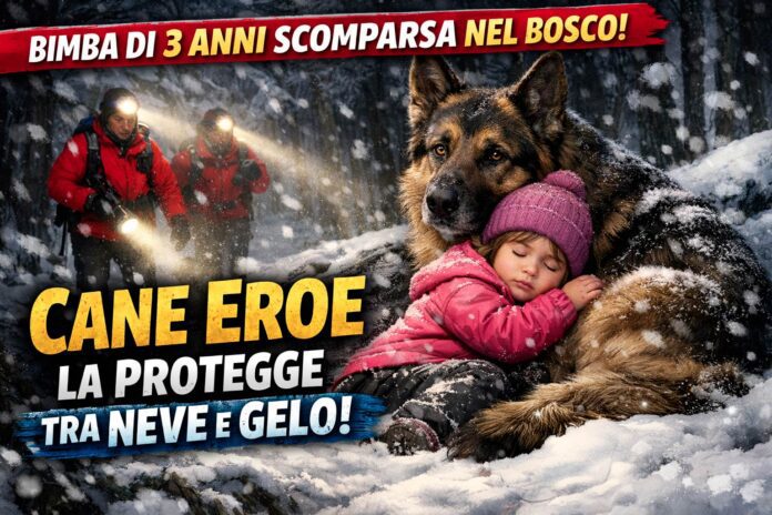 bimba-di-3-anni-scomparsa-nel-bosco-tra-neve-e-freddo-il-cane-resta-sempre-con-lei-e-la-protegge-fino-ai-soccorsi