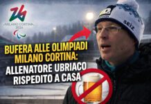 Bufera alle Olimpiadi Milano Cortina: allenatore ubriaco rispedito a casa