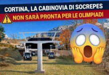 Cortina, la cabinovia di Socrepes non sarà pronta per l’inizio delle Olimpiadi