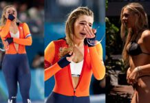 Jutta Leerdam infiamma Milano Cortina con il suo reggiseno da un milione di dollari