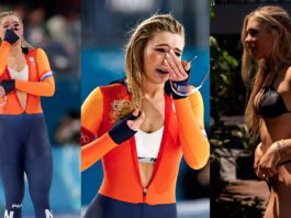 Jutta Leerdam infiamma Milano Cortina con il suo reggiseno da un milione di dollari