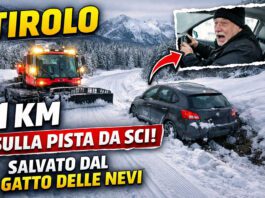 Tirolo, 69enne guida per un chilometro su una pista da sci dopo aver seguito il navigatore. Tratto in salvo dal gatto delle nevi