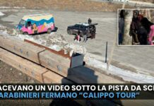 Roccaraso, facevano un video sotto la pista da sci. Carabinieri fermano il Calippo tour – VIDEO