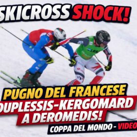 Skicross shock: pugno del francese Duplessis-Kergomard a Deromedis in Coppa del Mondo – VIDEO