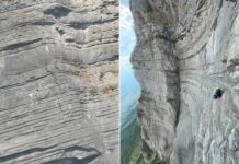 Saint-Ismier, cade col parapendio e si aggrappa alla roccia: salvataggio estremo