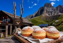 Rifugio Friedrich August: i famosi bomboloni del Col Rodella