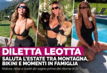 Diletta Leotta, estate senza fine: bikini e relax in alta quota